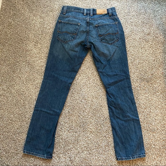 FREEWORLD Jeans men 30 Straight Leg Jeans NIGHT TRAIN REGULAR Denim Blue Jeans - Picture 6 of 9